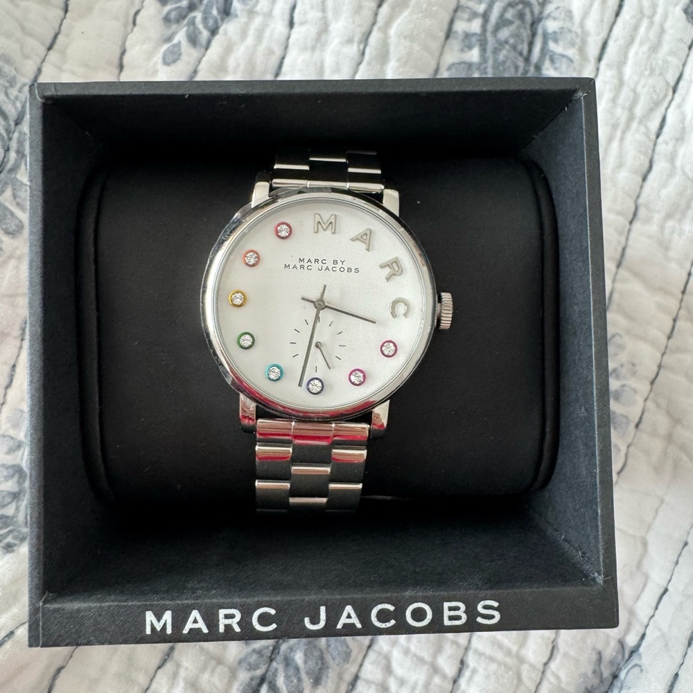 Marc Jacobs silver watch